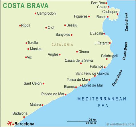    (Costa Brava)